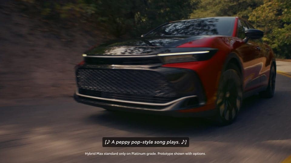 Rule the roads. The all-new Toyota Crown Hybrid MAX.