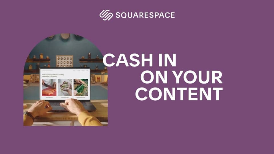 Download the Squarespace guide to learn how you can monetize your digital content.
