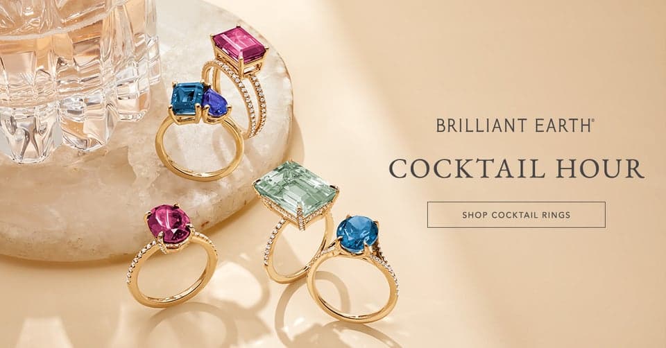 Feel bright, go bold. Inspired by the classic styles from the 1920s, the Cocktail Ring collection features over-sized and rare colored gemstones, celebrating bold self-expression. Shop now.