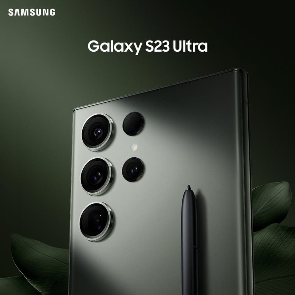New year means new tech and that means Galaxy S23 Ultra. Pre-order now to get a free storage upgrade, which mean more selfies, food pics, selfies, firework videos you’ll never watch again and more selfies.