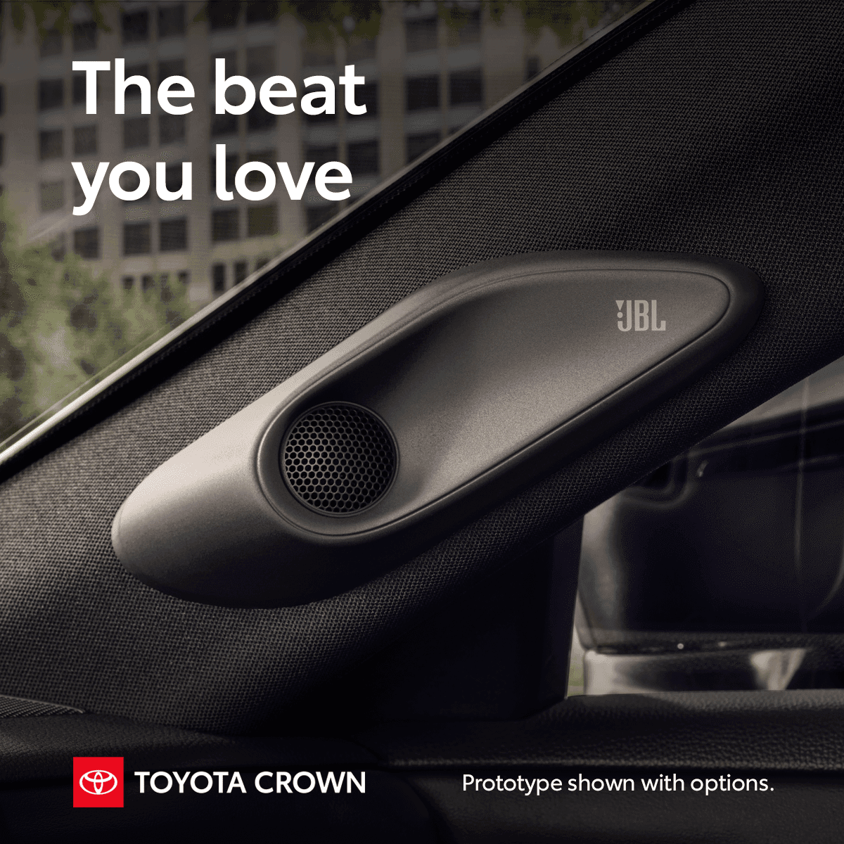 Listen up, entertainment fans of Reddit: The all-new Toyota Crown has the system of your dreams, with an available 11-speaker, 800-watt JBL® Premium Audio system, and wireless Apple CarPlay® and Android Auto™.