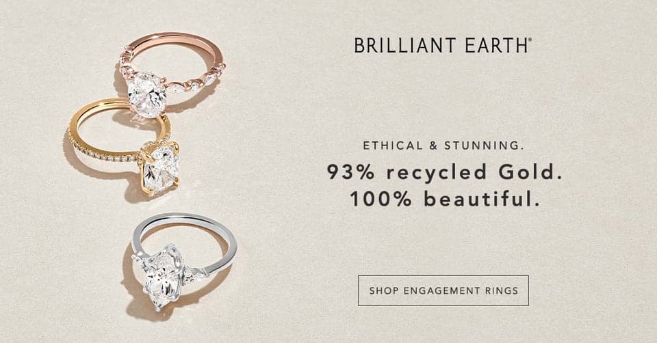 We take a sustainable approach to our engagement rings. From ethical sourcing to recycled metals, there's no compromising between quality and conscience.