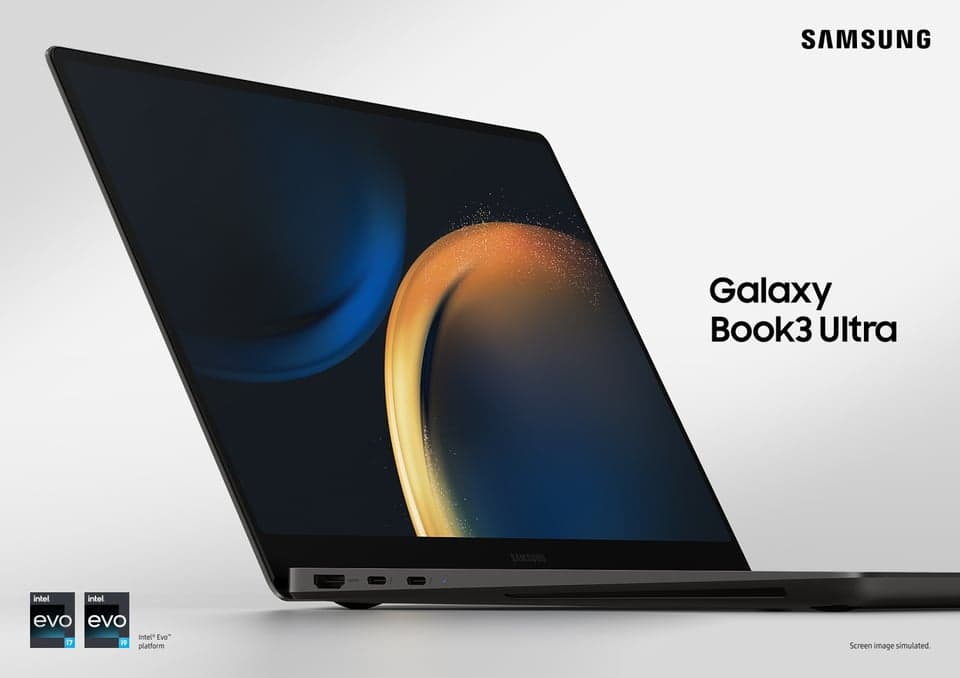 Samsung Galaxy Book3 Ultra is an all-out power and speed machine. With the power of the 13th Gen Intel® Evo™ platform, you’ll be able to code, design and create without restraint.