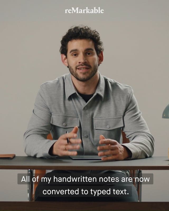“The paper tablet created for people who like to take notes. It even feels and sounds like paper.”