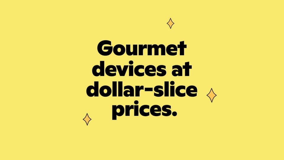 Inflation might mean the end of the dollar slice, buuuuut you can offset a lot of pieces of pizza when you buy a refurbed phone from Back Market.