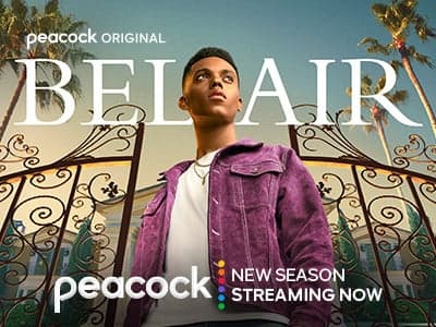 What’s next for Will and the Banks family? Stream the new season of Bel-Air, only on Peacock.