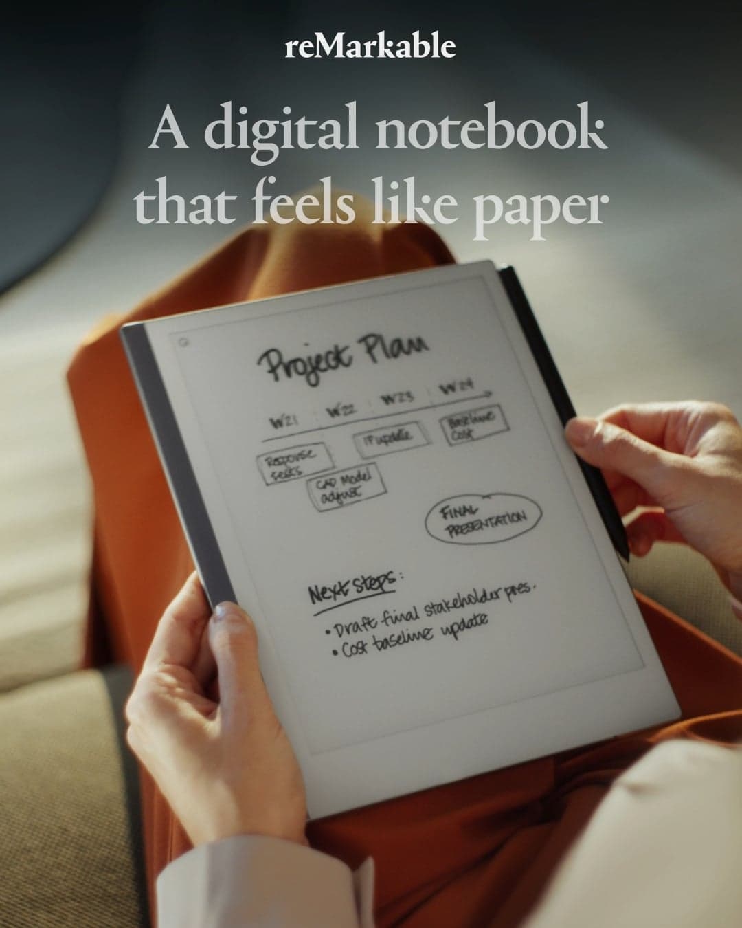 Take notes with the feel of paper and incredible digital powers.