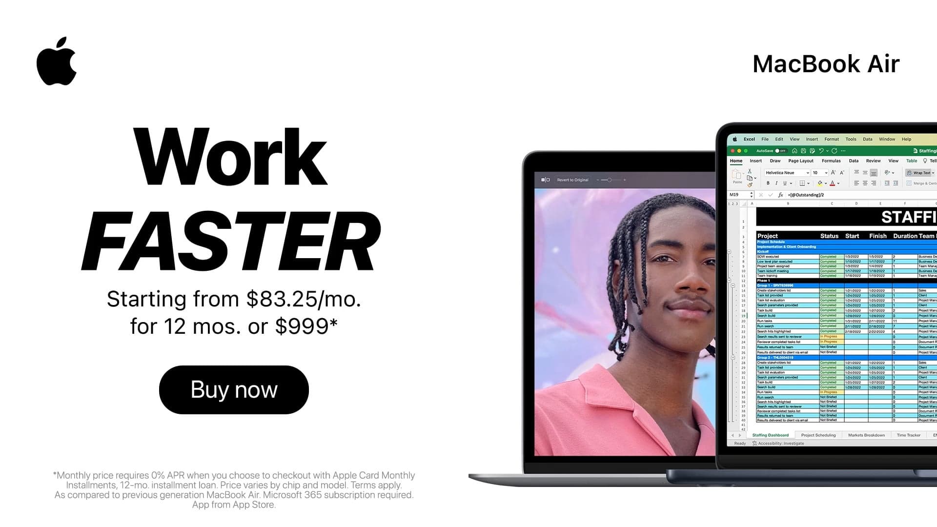 Buckle up. You can do more, all at once with the lightning-quick M1 or M2 chip. Mac Does That.