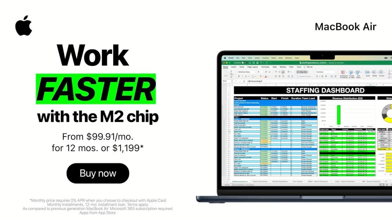 Buckle up. You can do more, all at once with the lightning-quick M2 chip. Mac Does That.