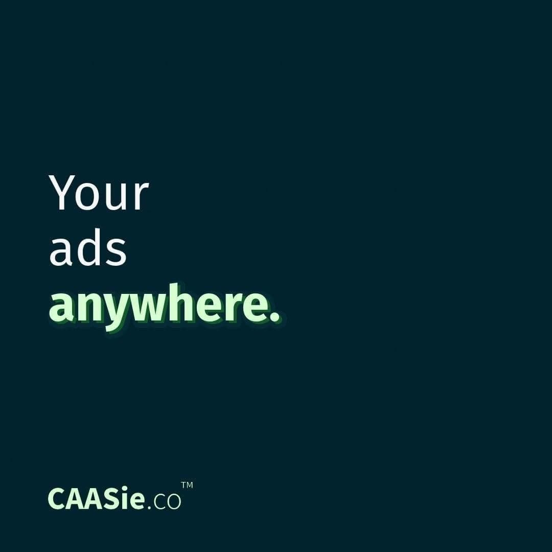 Place your ads (almost) anywhere in the physical world.