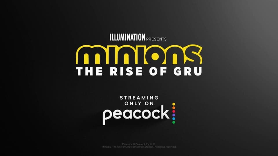 More mayhem, more mayhem! Minions: The Rise of Gru is streaming now, only on Peacock.