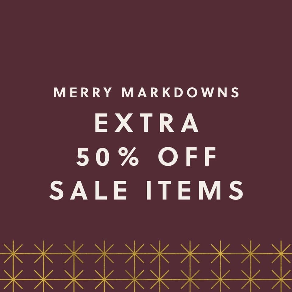Just For You, Shop An Extra 50% Off Our Sale Styles For Our Merriest Markdowns.